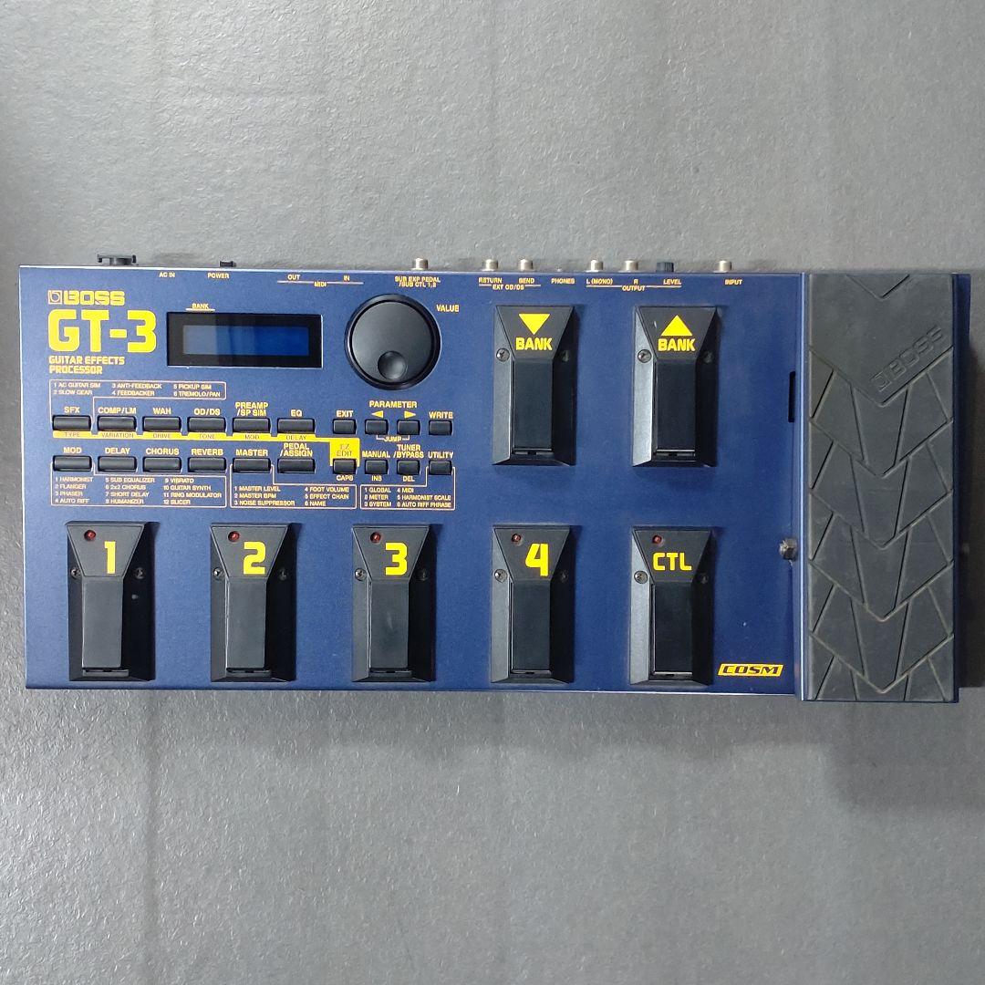 BOSS GT-3 マルチエフェクター アダプター付き 動作品