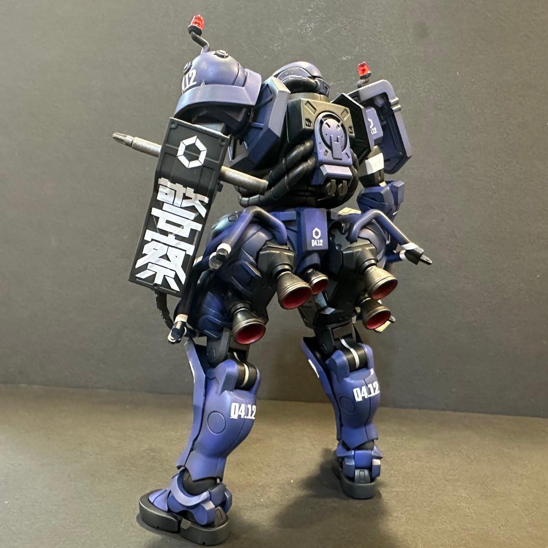 ＨＧ 1/144 軍警ザク 塗装済 完成品