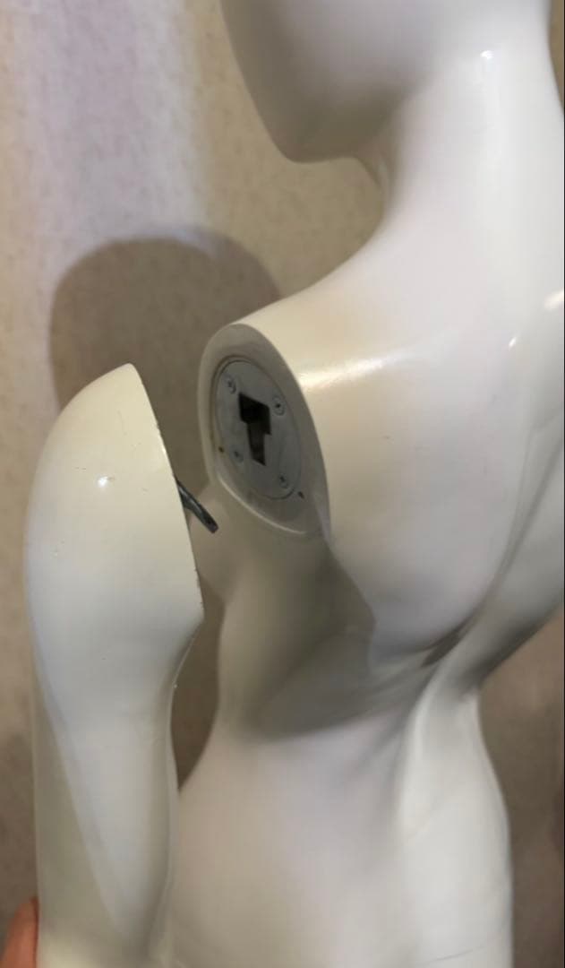 ホワイト女性マネキン フルボディ