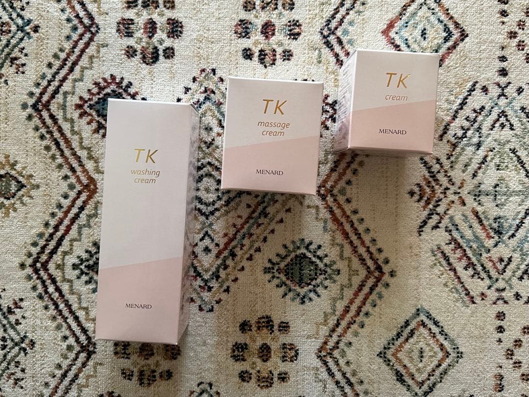 メナードTK ウォッシングクリーム、マッサージクリーム、エモリエントクリーム
