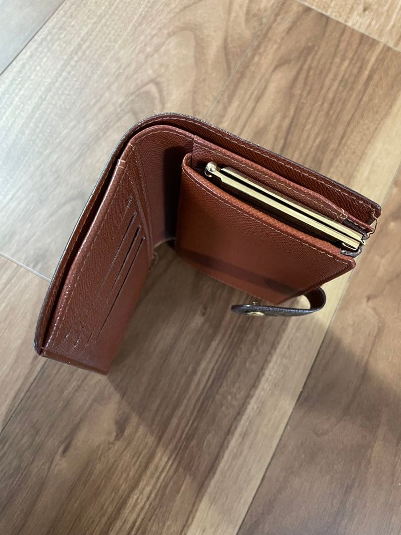 LOUIS VUITTONモノグラム ポルトフォイユ ヴィエノワ ゴールド