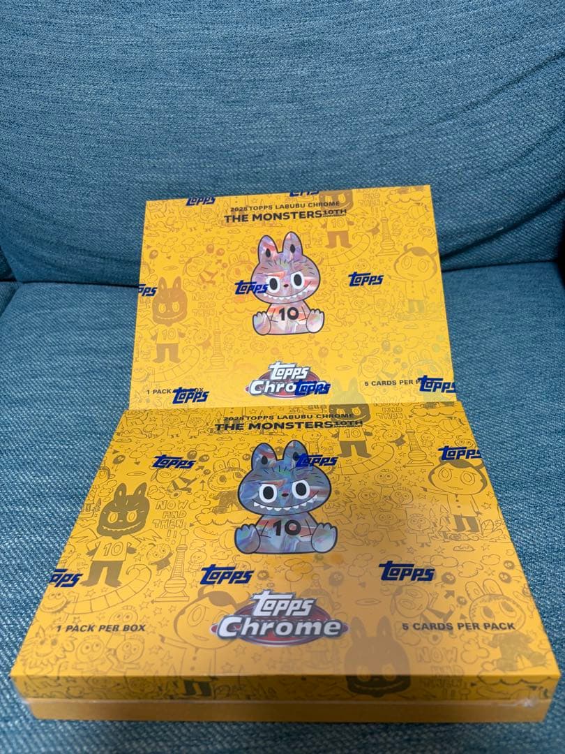 ＊期間限定特価2025 Topps Chrome Labubu 2 BOX未開封