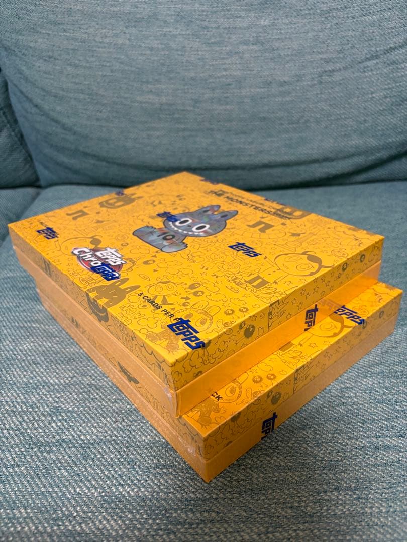 ＊期間限定特価2025 Topps Chrome Labubu 2 BOX未開封