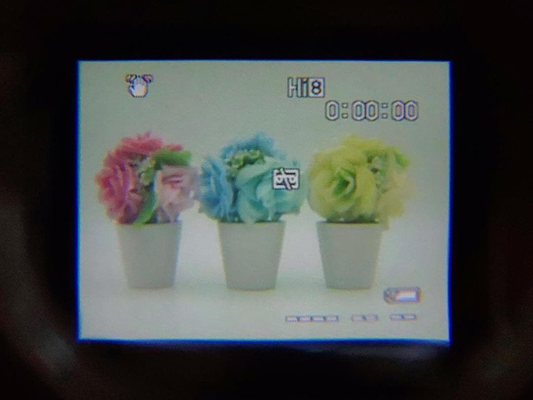 8mmテープのダビングに！ SONY ビデオカメラ CCD-TR3 02