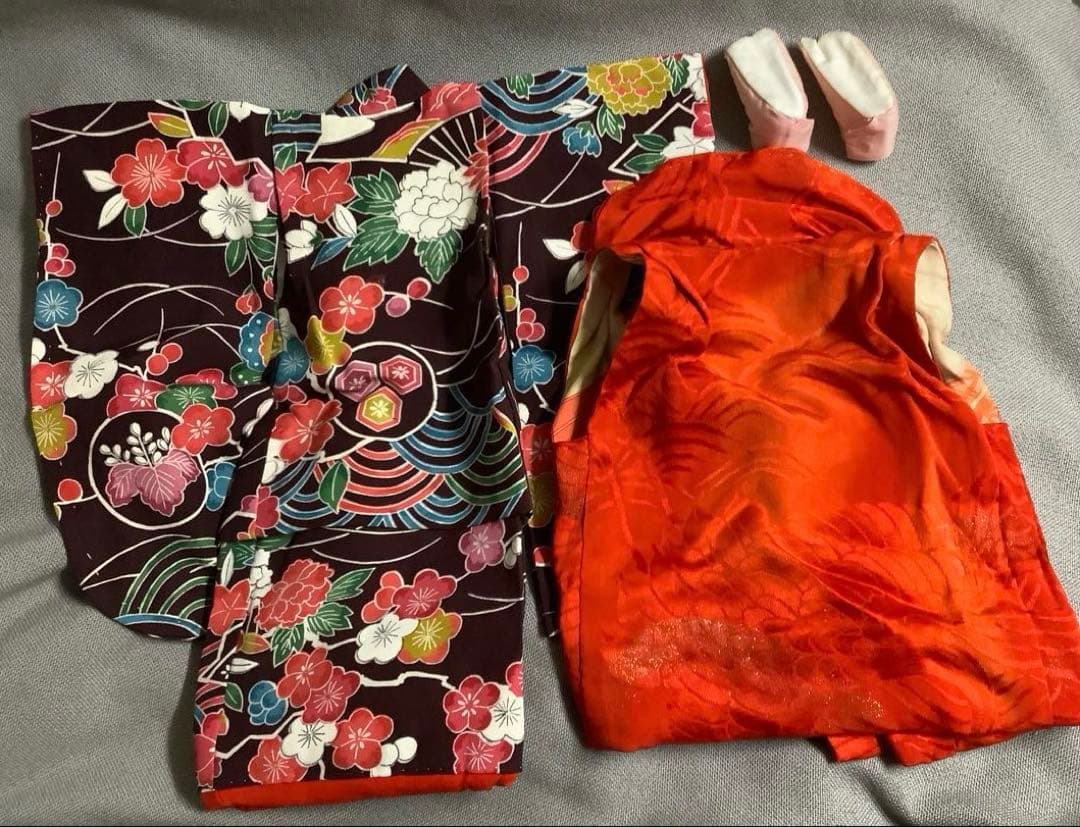 市松人形 少し難あり！新田英二作 約42cm？ 1992年作品