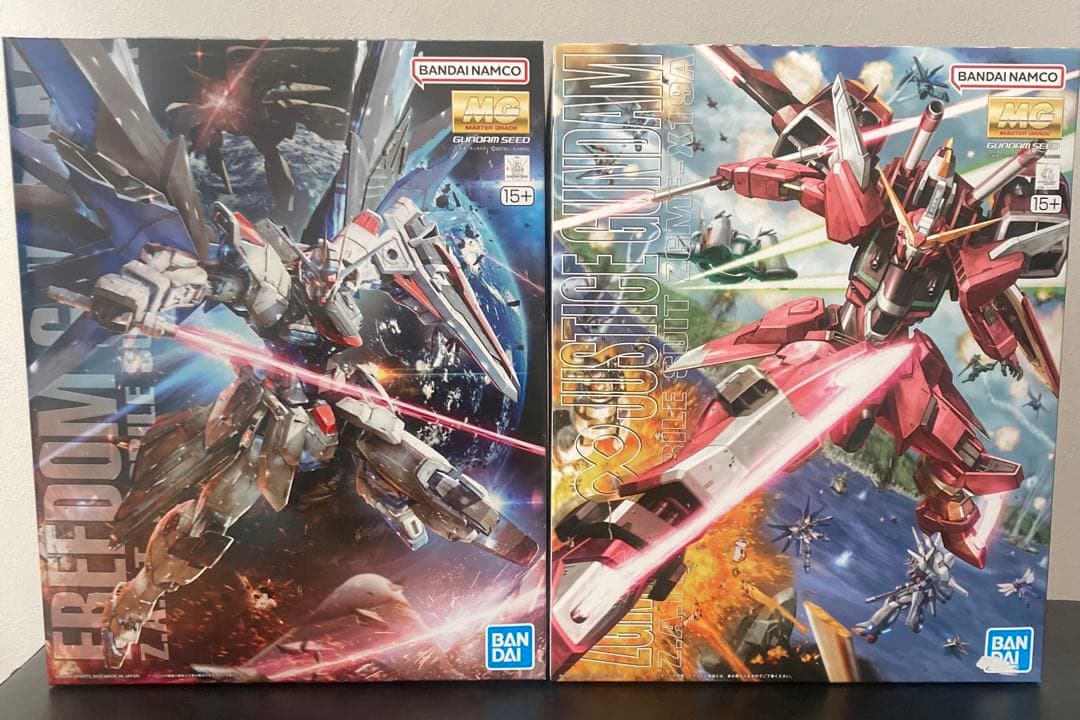 MGフリーダムガンダム Ver.2.0、MGインフィニットジャスティスガンダム