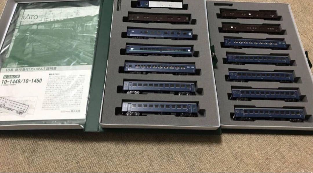 KATO 　DD51暖地形＋10系 「 だいせん」機関車・基本・増結セット