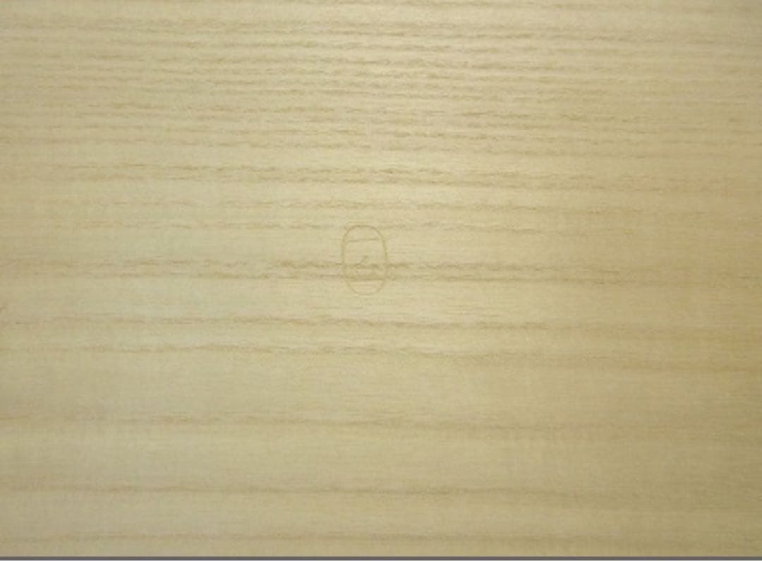 未使用 茶道具 指物師 萩井一丘作 桐蛤棚 一茶好 底印 組み立式 共布 共箱