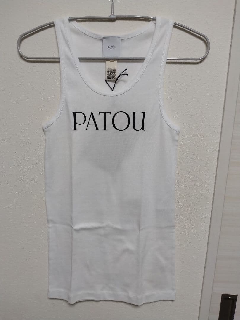 新品 PATOU 白 タンクトップ XSサイズ