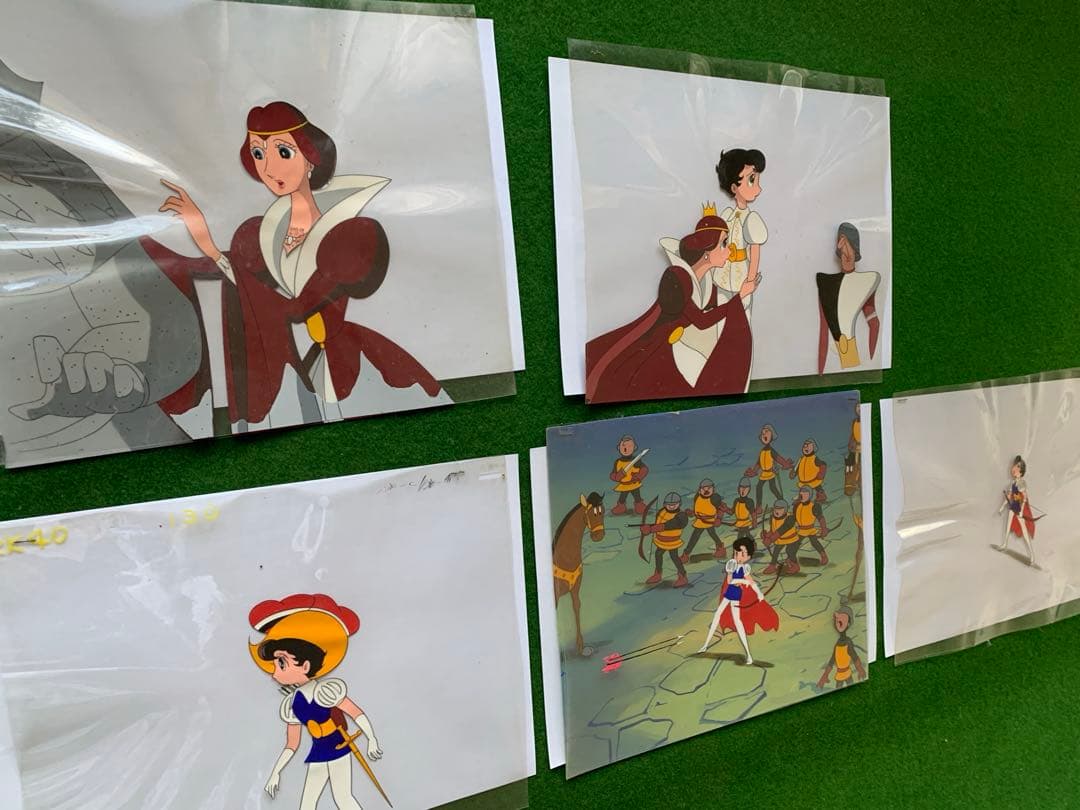 セル画　手塚治虫　手塚プロダクション(虫プロ) リボンの騎士