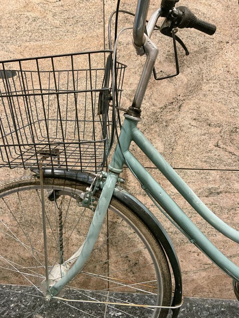 3段変速付き！丸石　マルイシMARUISHI自転車　シティーサイクル　ママチャリ