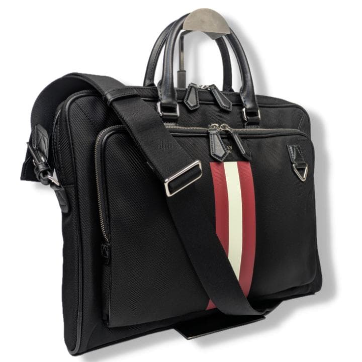 未使用級 BALLY バリー ZYON 2way ビジネスバッグ ブリーフケース
