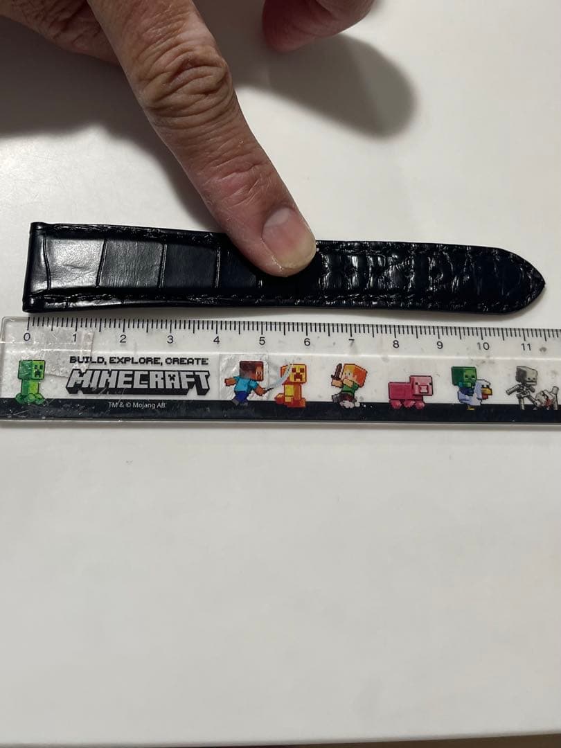 モレラート　アマデウス　アリゲーター黒　シルバー尾錠付き　20