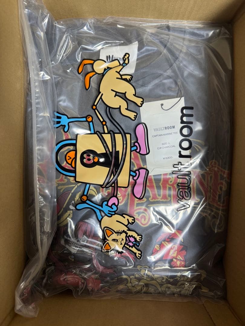 vaultroom×宝鐘マリン　Tシャツ