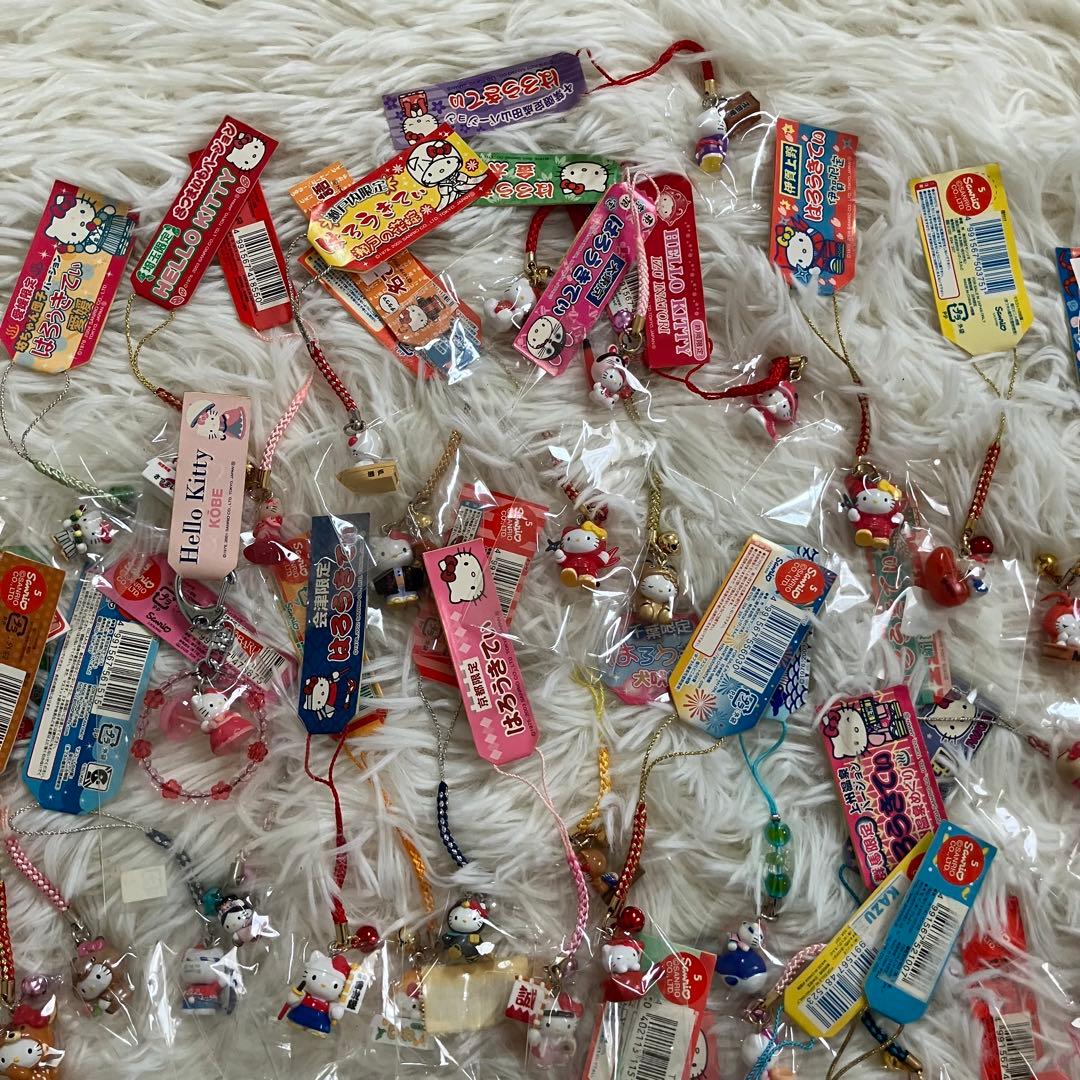 ハローキティ 根付け　ストラップ　マスコット　80個以上　まとめ売り