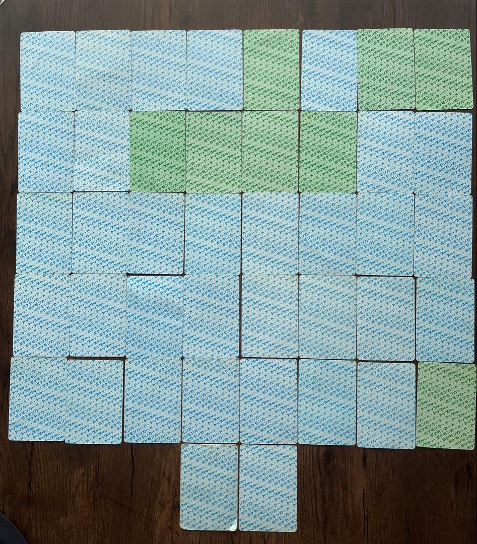 トップサン　ポケモンカード105枚・裏青緑混合