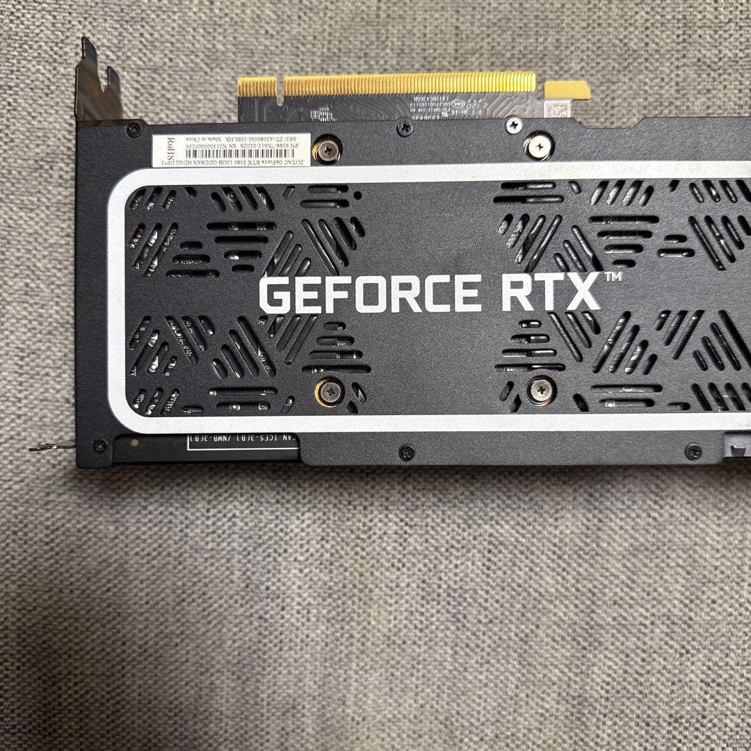 グラフィックボード・グラボ・ビデオカード ZOTAC GeForce RTX 3080 10GB GDDR6X