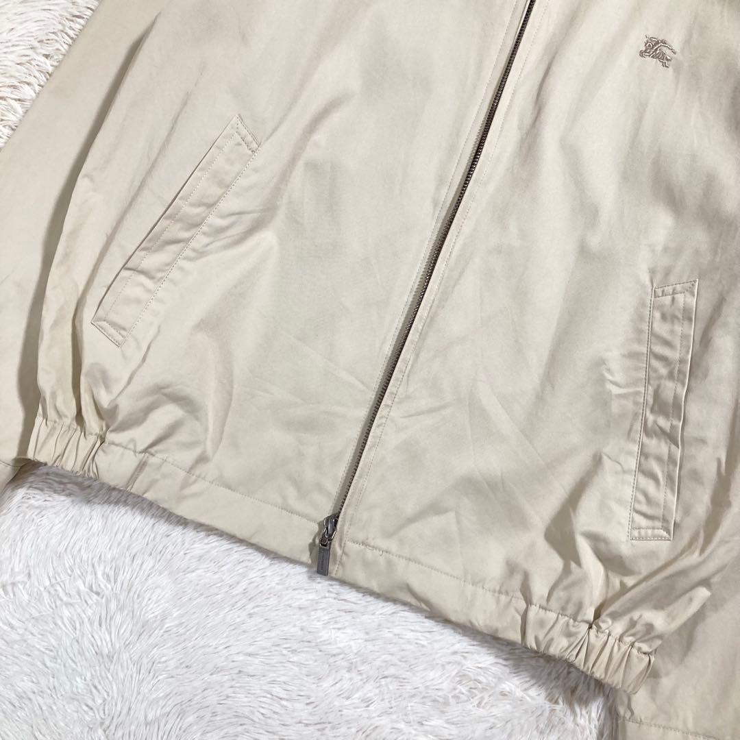 極美品 BURBERRY スウィングトップ ノバチェック ホースロゴ コットン