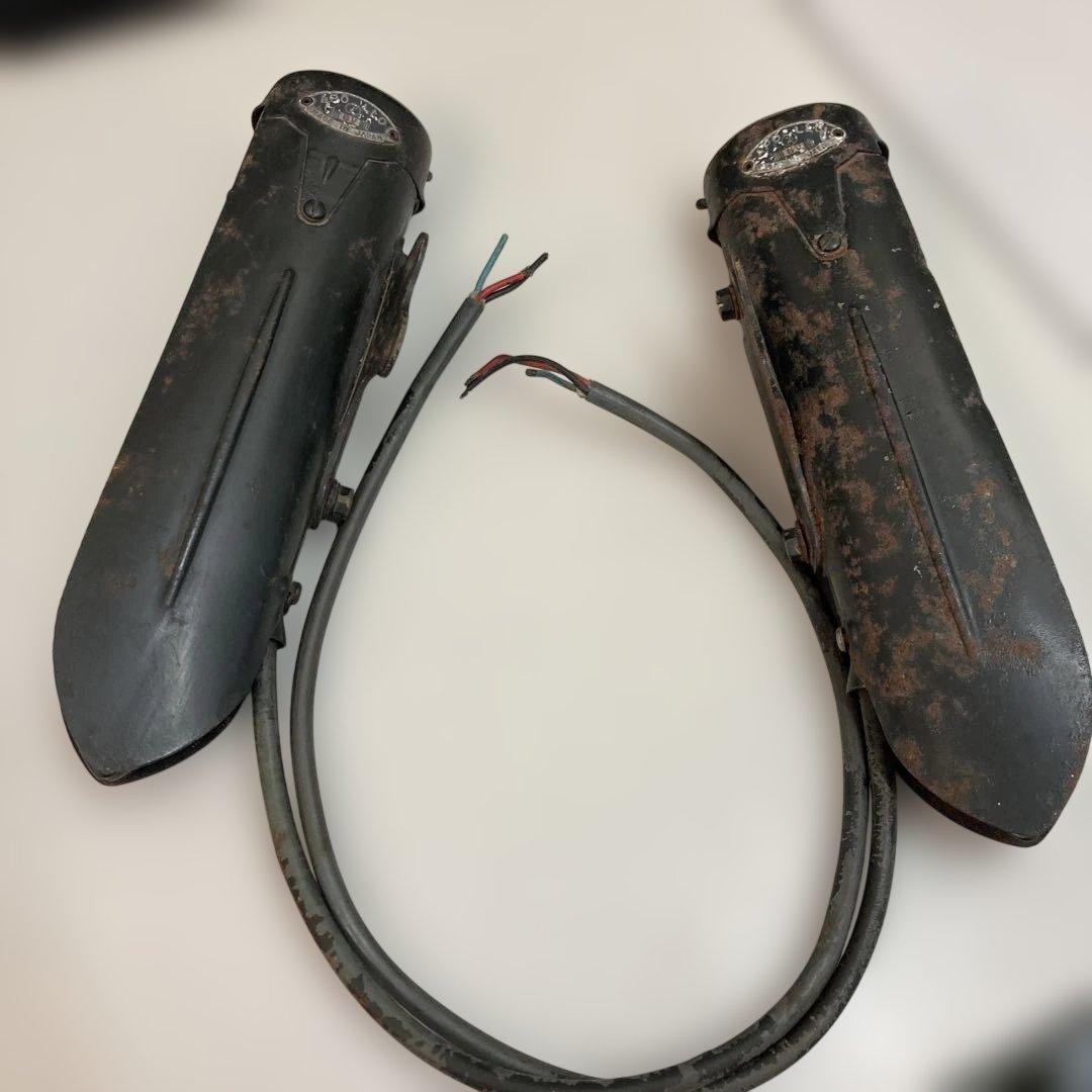 オ*領様 アポロ　腕木式　方向指示器　6V 昭和　レトロ　アポロ ウインカー ヴ