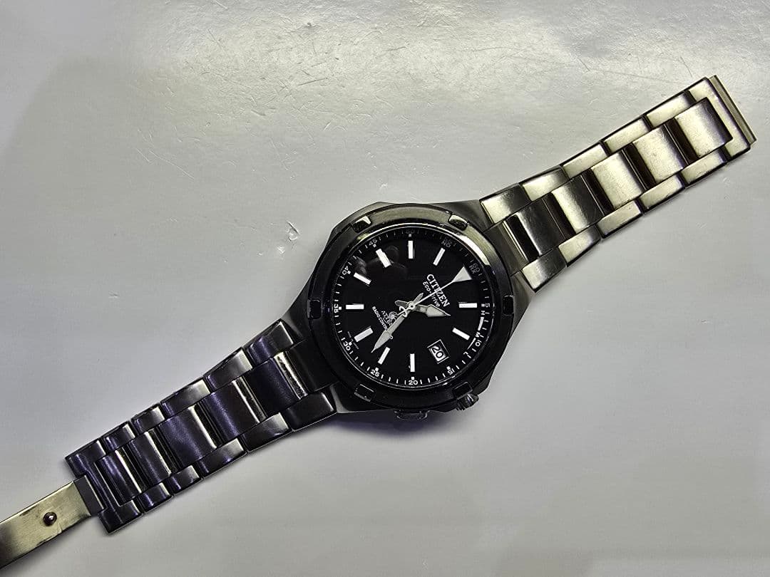 CITIZEN アテッサ Eco-Drive チタニウム電波時計 16.5cm