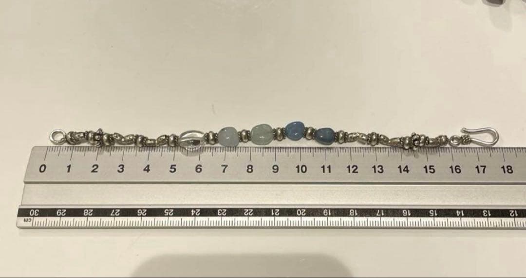 天然石と　カレンシルバー　ブレスレット　4点ご依頼品