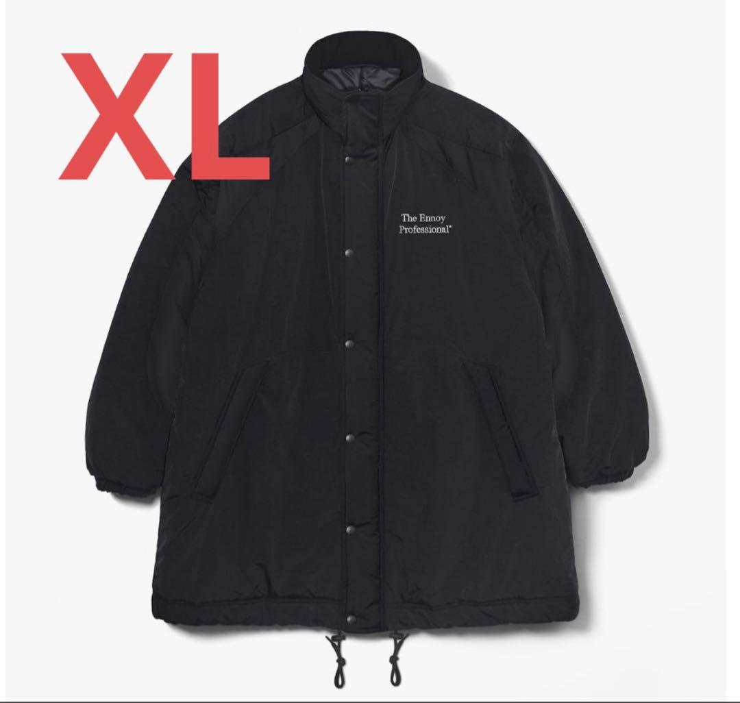 ジャケット・アウター ENNOY PADDED NYLON BENCH COAT XL