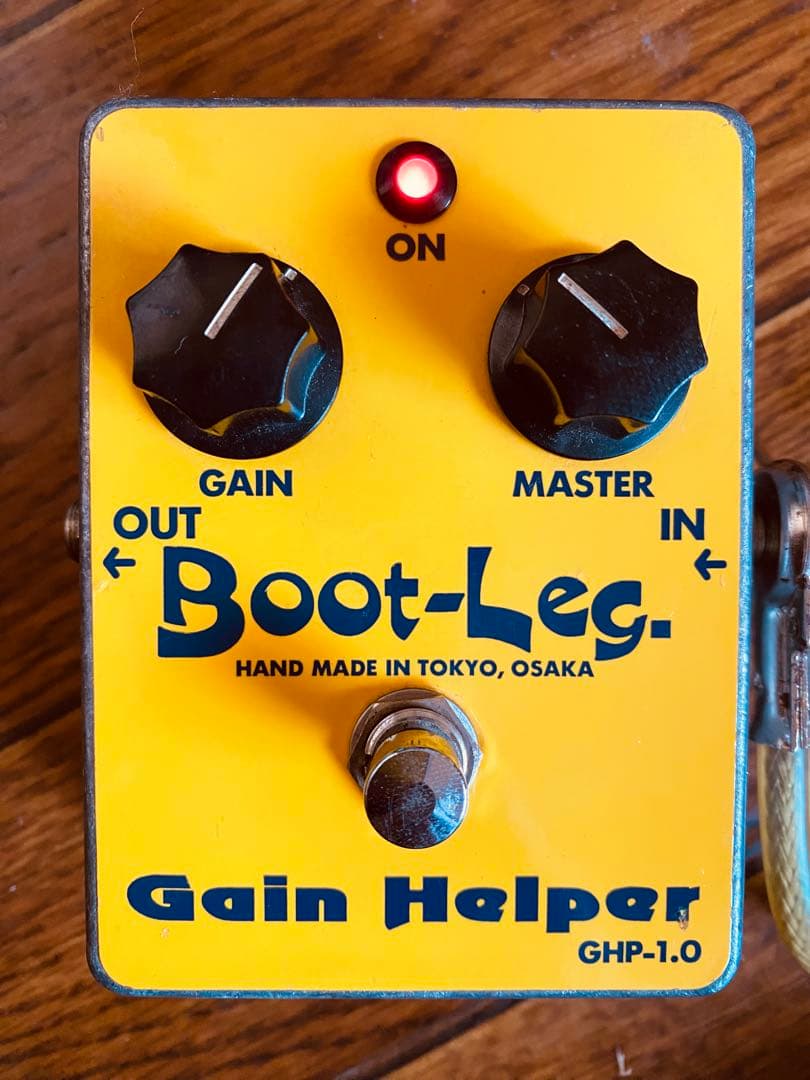 《極美品》Boot-Leg ブートレッグGain Helper ケーブル付き