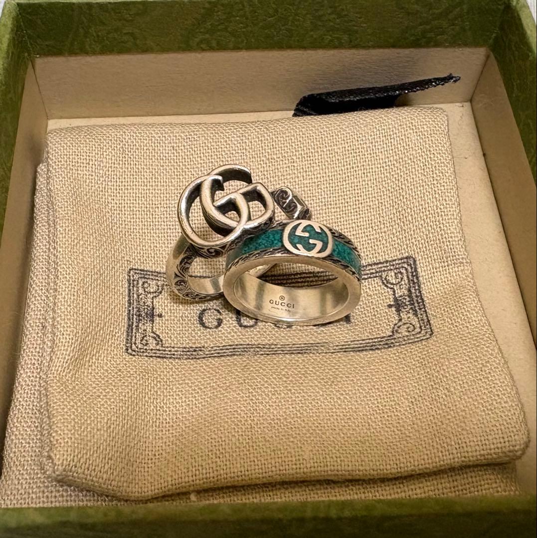 GUCCI リング 2個セット
