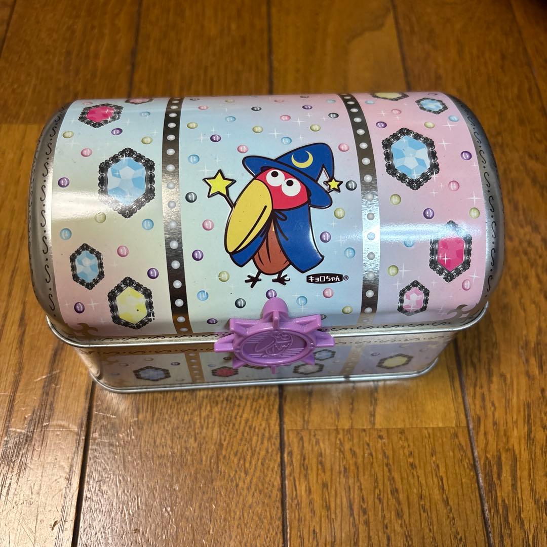 チョコボール　キョロちゃん　エンジェル缶　平成　当時品　非売品　希少品　宝箱