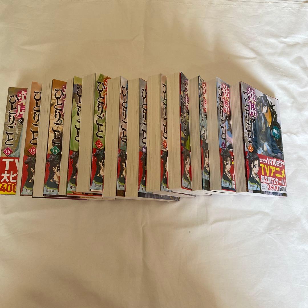 薬屋のひとりごと　小説5〜16