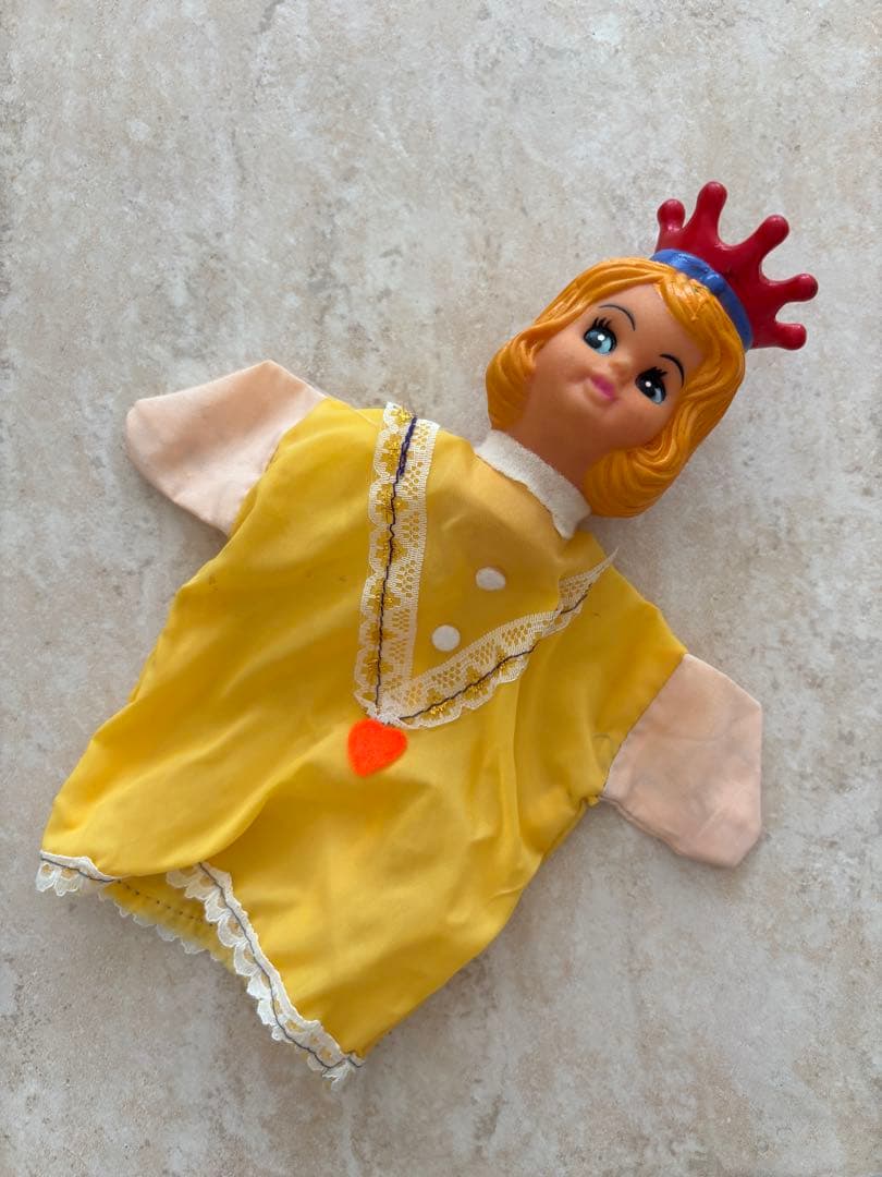 ス*ー様 ビンテージ　パペット人形　デビル　ピエロ　おばあちゃん　お姫様　警察官