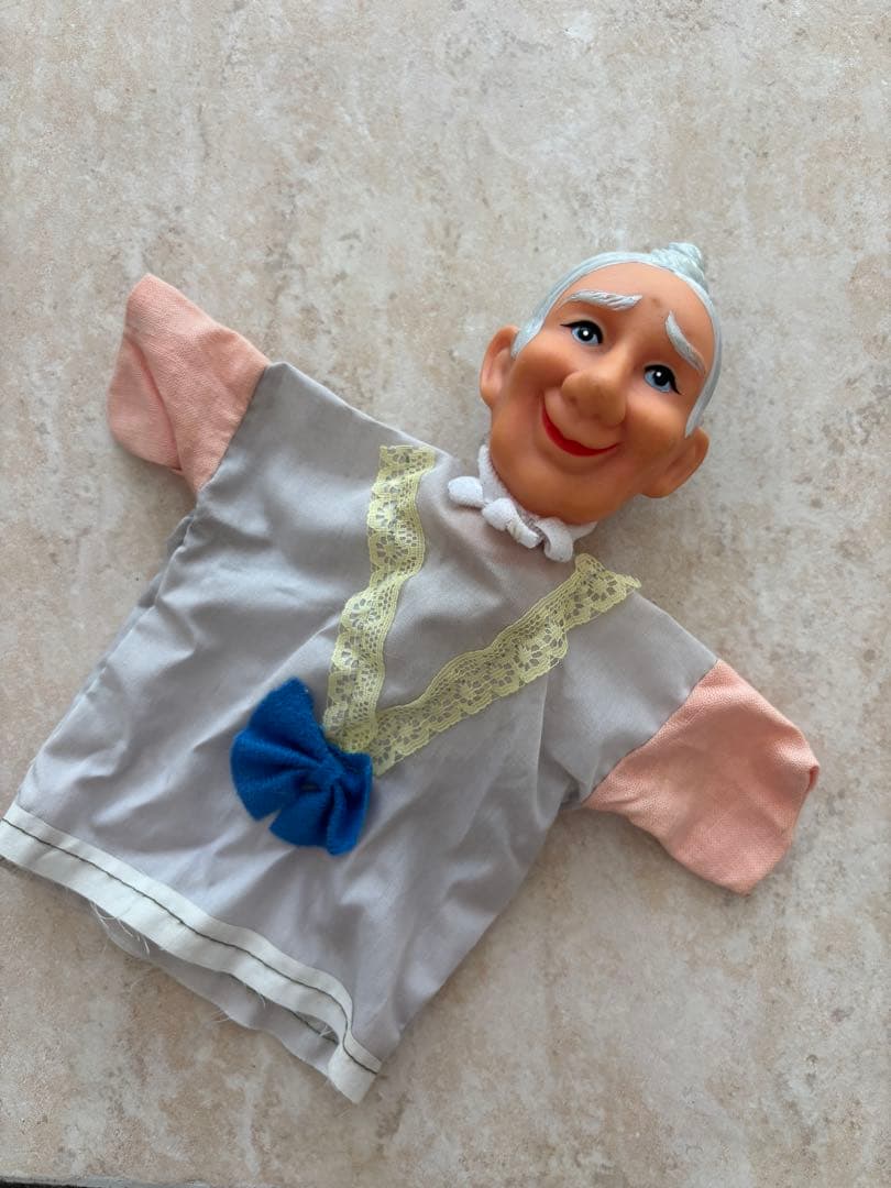 ス*ー様 ビンテージ　パペット人形　デビル　ピエロ　おばあちゃん　お姫様　警察官