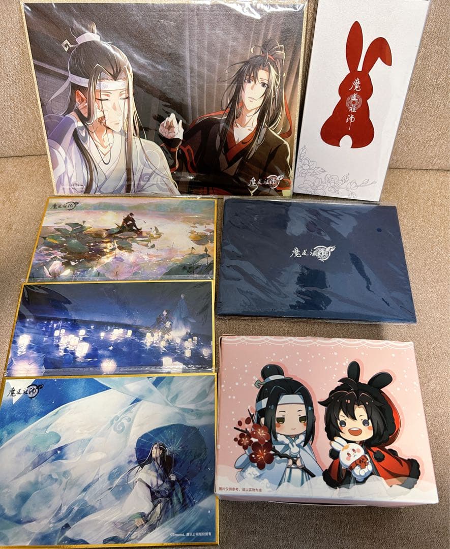 魔道祖師 KAZE 10cm ぬいぐるみ　魏無羨　藍忘機　新品未使用　即発送