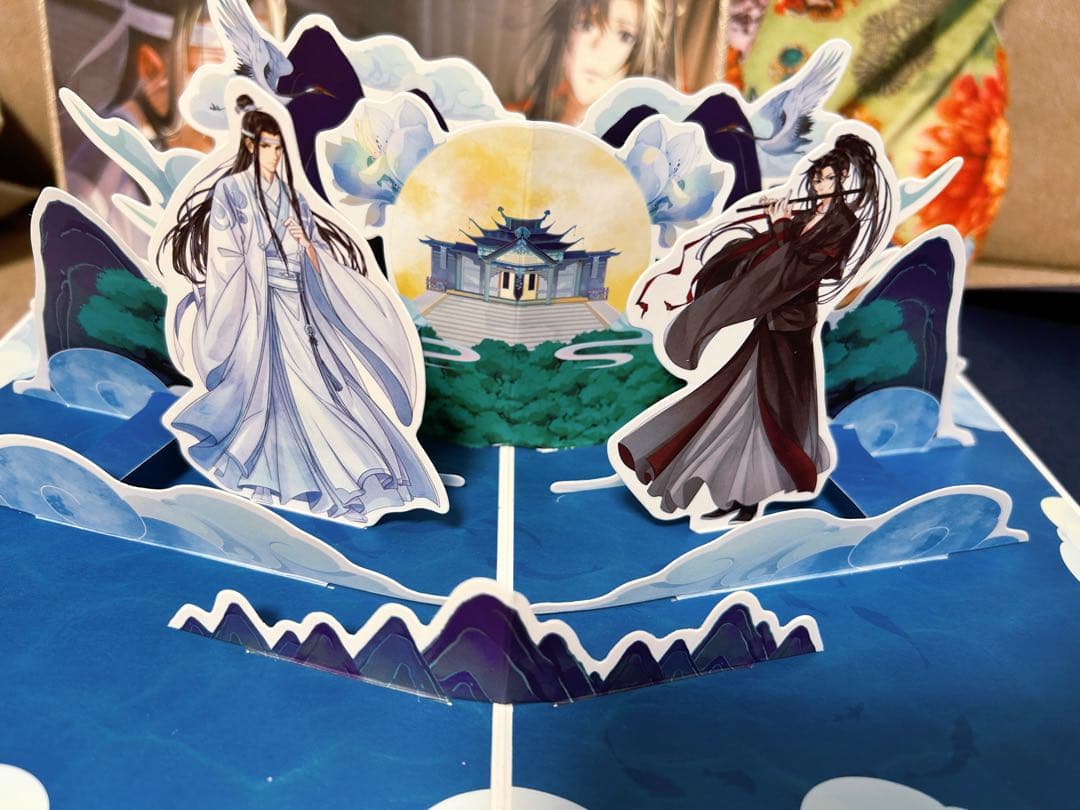 魔道祖師 KAZE 10cm ぬいぐるみ　魏無羨　藍忘機　新品未使用　即発送