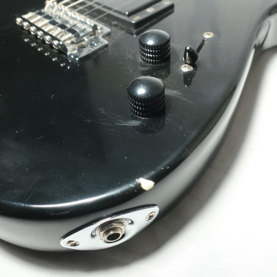 弦交換済 Mad Axe エレキギター コンコルドヘッド ブラック