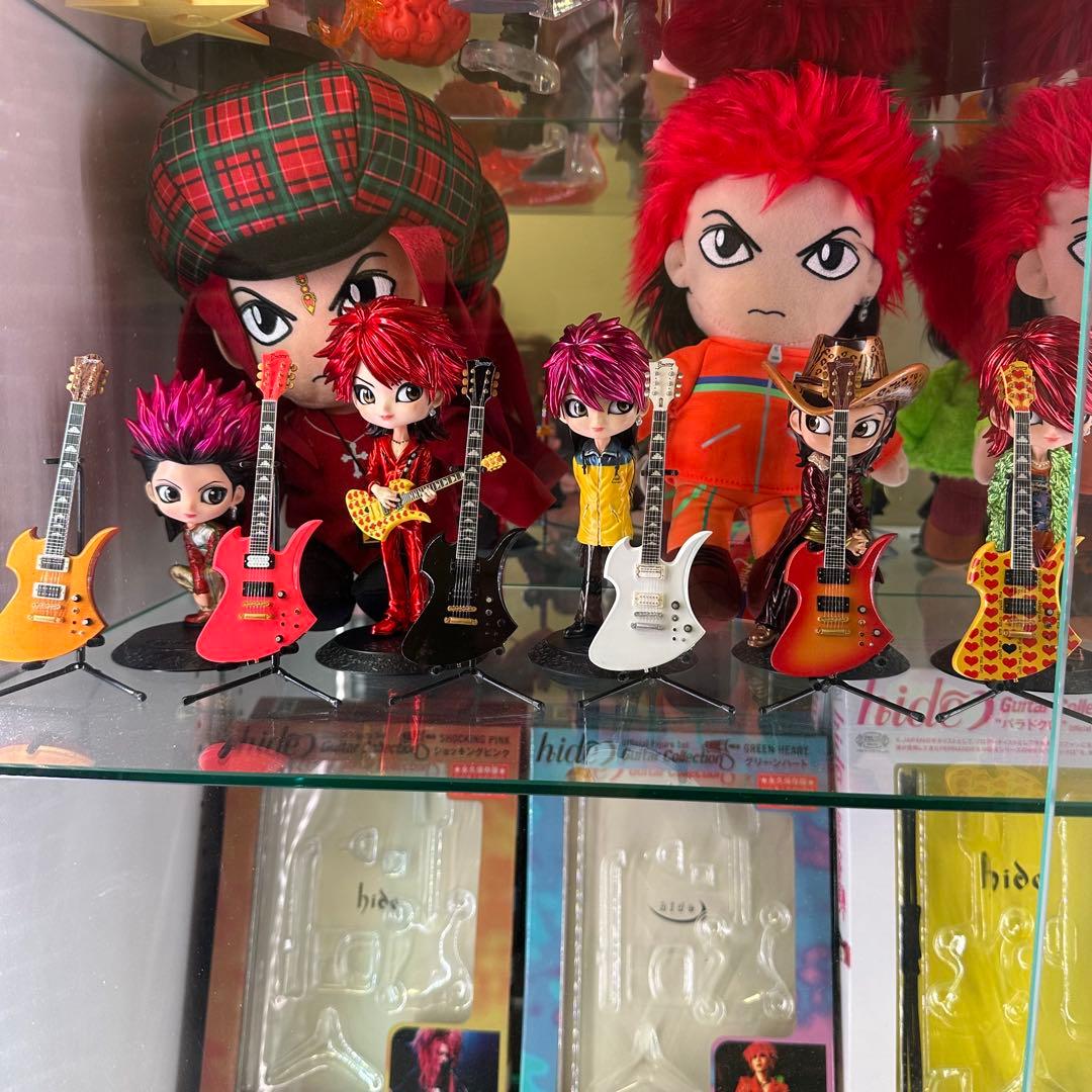 hide ギターコレクション Qposket ぬいぐるみ まとめ売り
