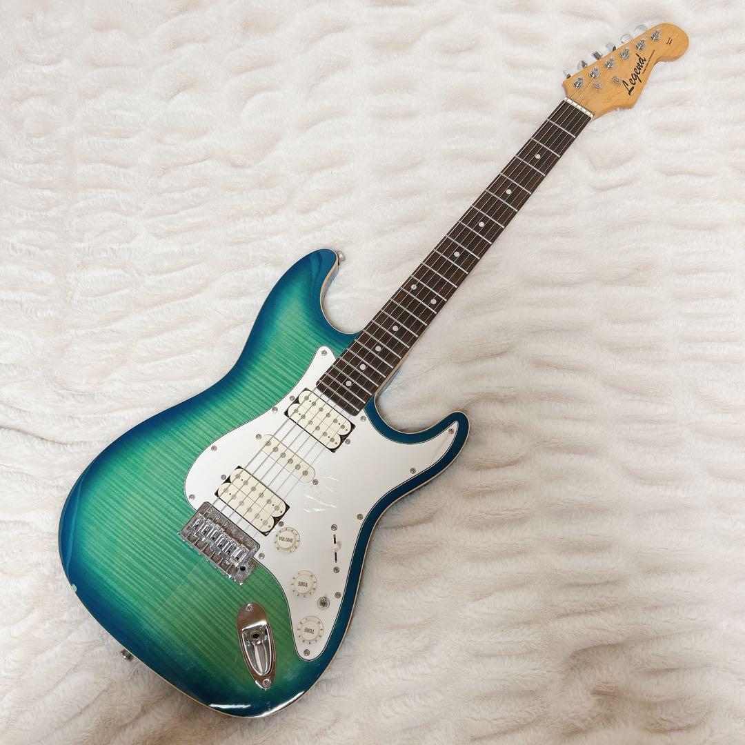 Legend LST-FMX フレイムメイプル ミニスイッチ グリーン ギター