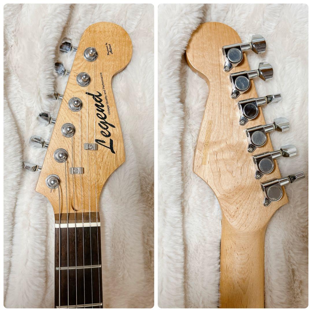 Legend LST-FMX フレイムメイプル ミニスイッチ グリーン ギター