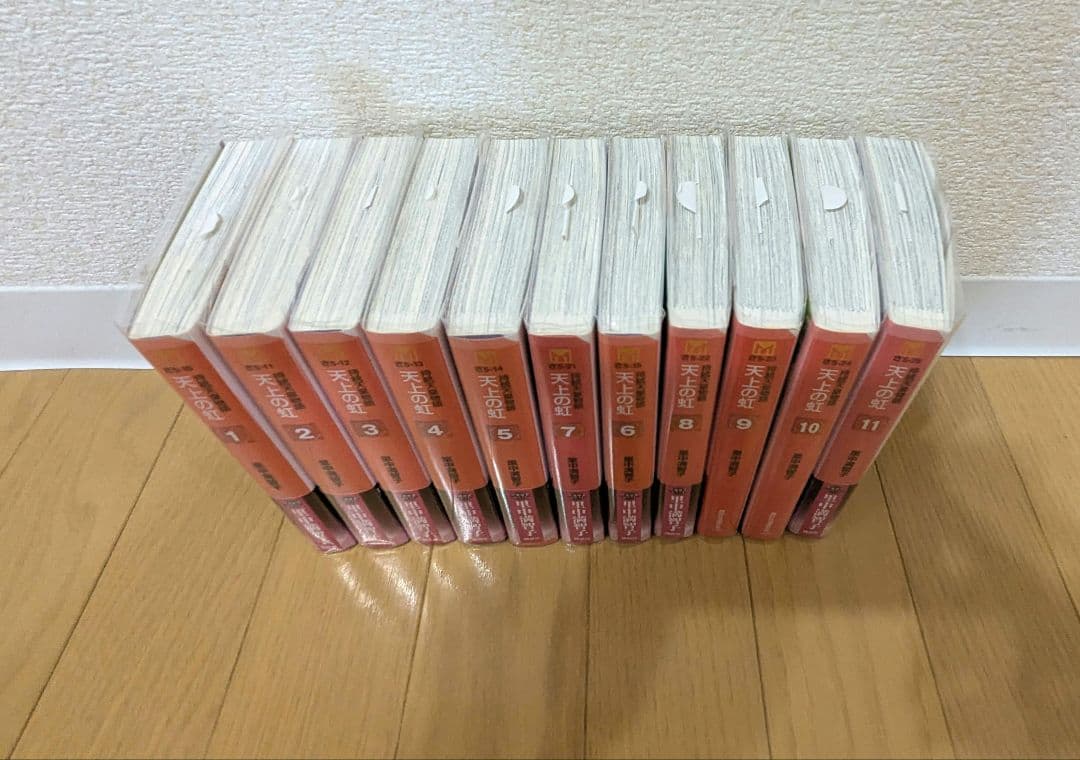 天上の虹 持統天皇物語 文庫版 全11巻セット 里中満智子