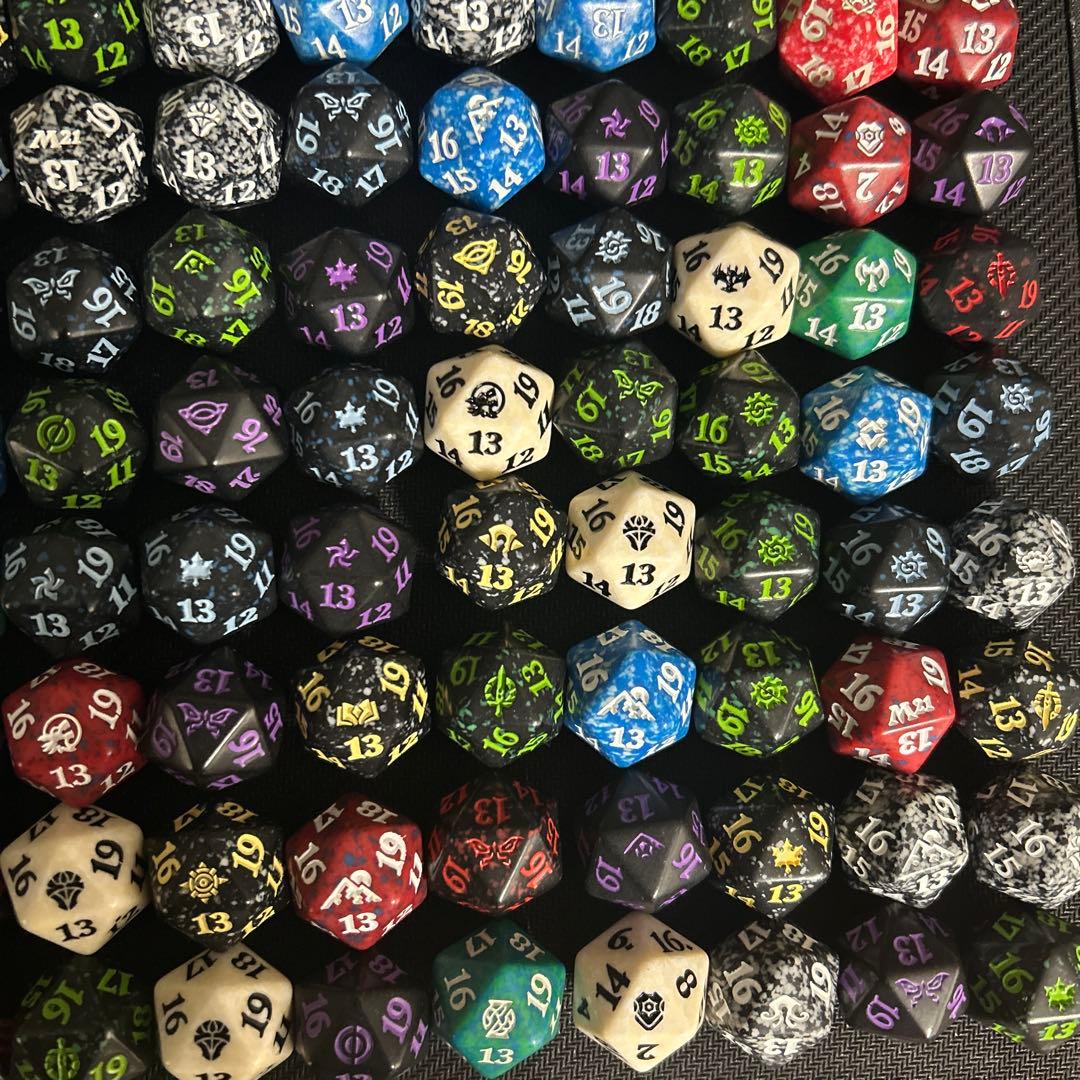 20面スピンダイスライフカウンター276個セット