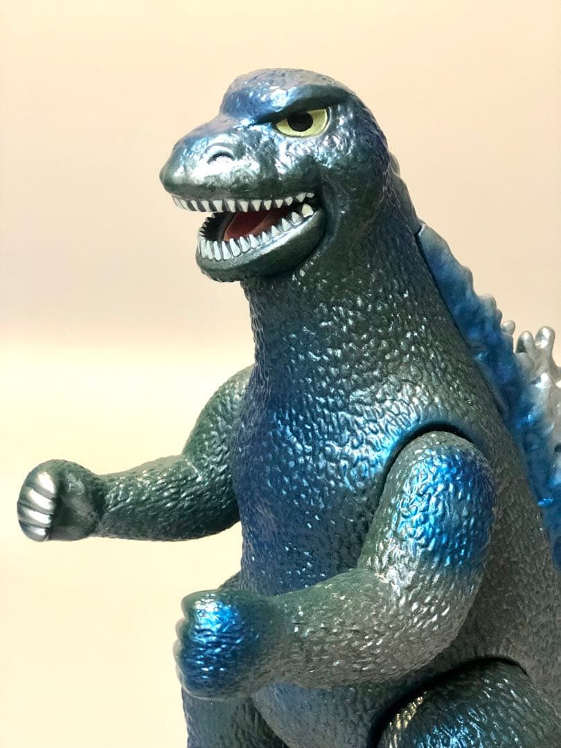 世紀の大怪獣 マルサン ゴジラ クラシック 450 ゴジラブルー ソフビ