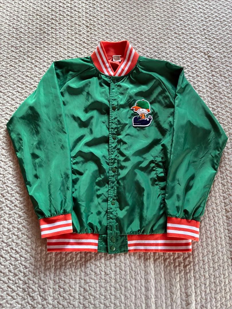 1974年モデルの横浜大洋ホエールズデザインのライトスタジャン限定品　サイズL