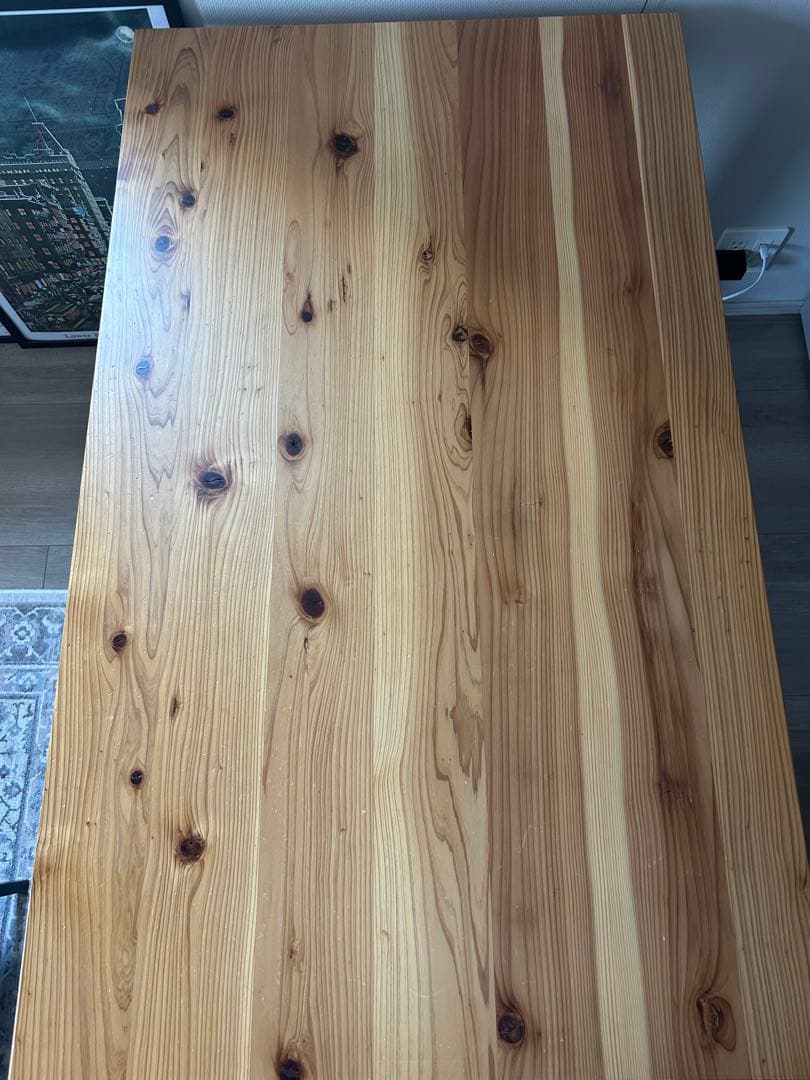 【美品】かなでもの　kanademono ダイニングテーブル　天然杉