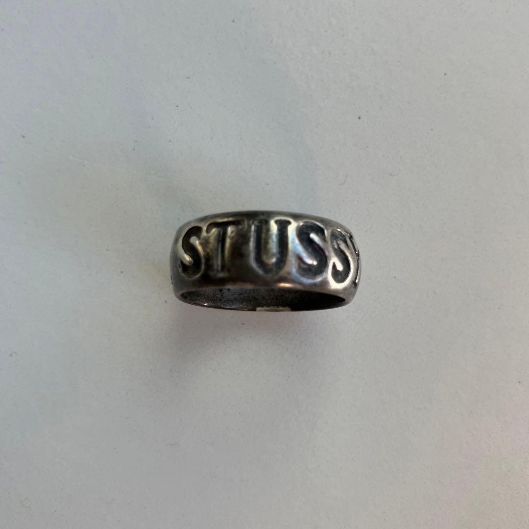 90’sOLD STUSSY シルバーリング 　オールドストューシー