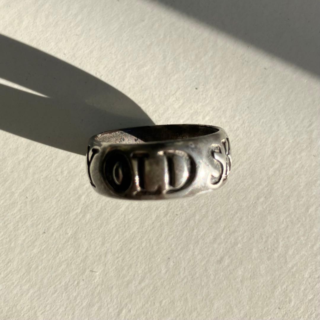 90’sOLD STUSSY シルバーリング 　オールドストューシー