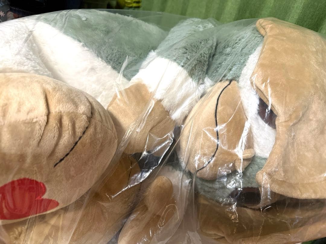 新品　GREMLINS グレムリン　ギズモ ミントグレー Heart 80cm