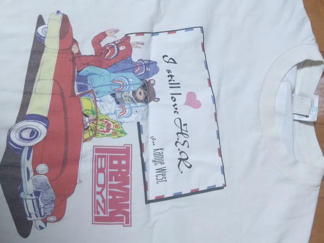 難あり　BAPE Tシャツ 2007　テリヤキボーイズ　カニエウェスト　XL