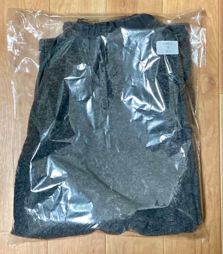 MB ULTIMATE FABRIC ウール縮繊サルエルパンツ グレー サイズS