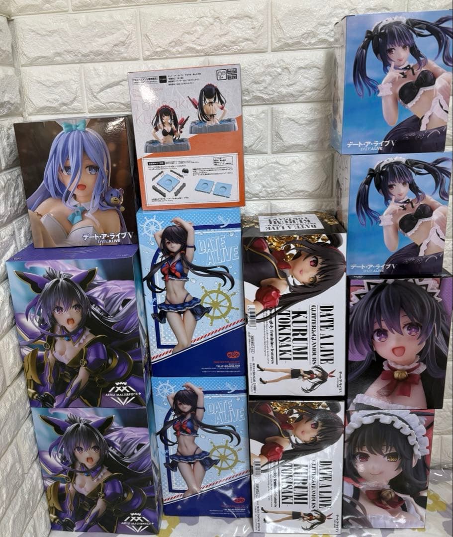 デート・ア・ライブ　フィギュア　8種類12個