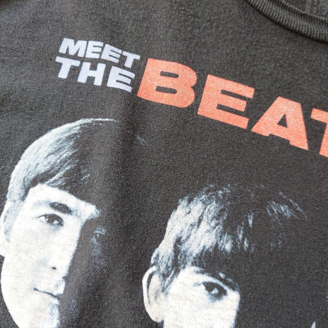 ユーズド ビートルズバンド T シャツーオフィシャルフェード